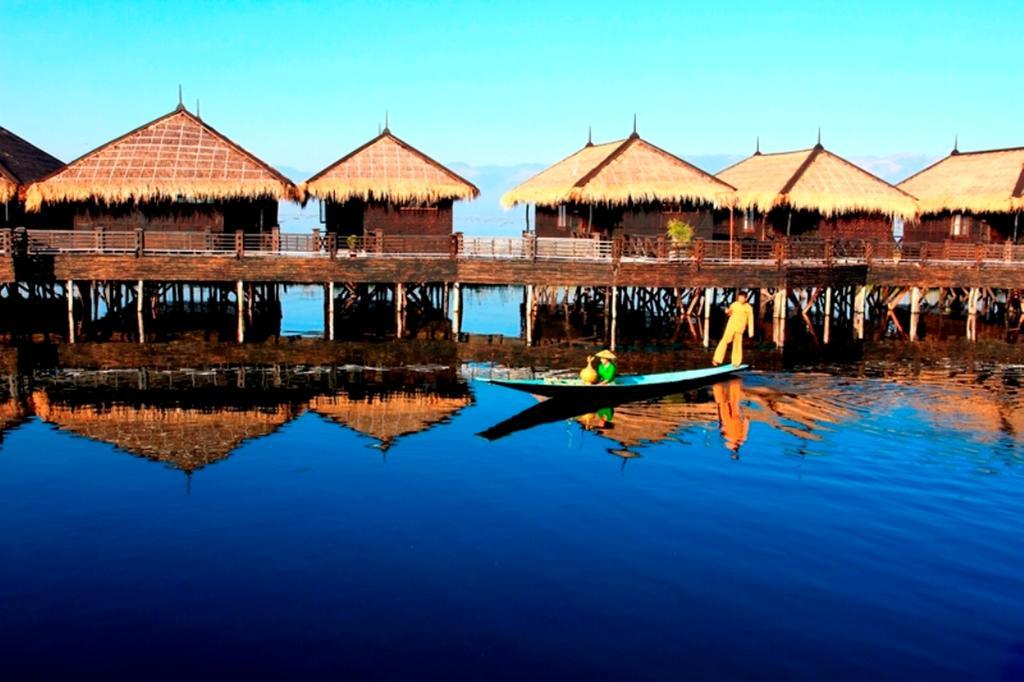 Inle Lake Sky Lake Inle Resort מראה חיצוני תמונה