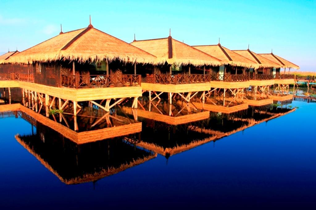 Inle Lake Sky Lake Inle Resort מראה חיצוני תמונה