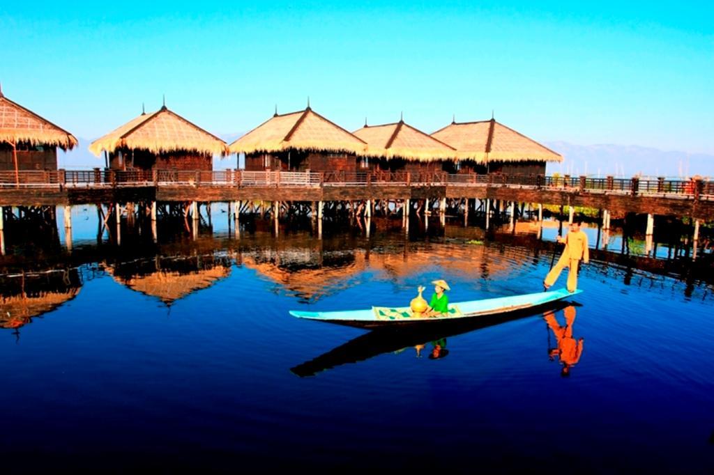 Inle Lake Sky Lake Inle Resort מראה חיצוני תמונה