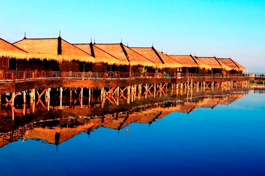 Inle Lake Sky Lake Inle Resort מראה חיצוני תמונה