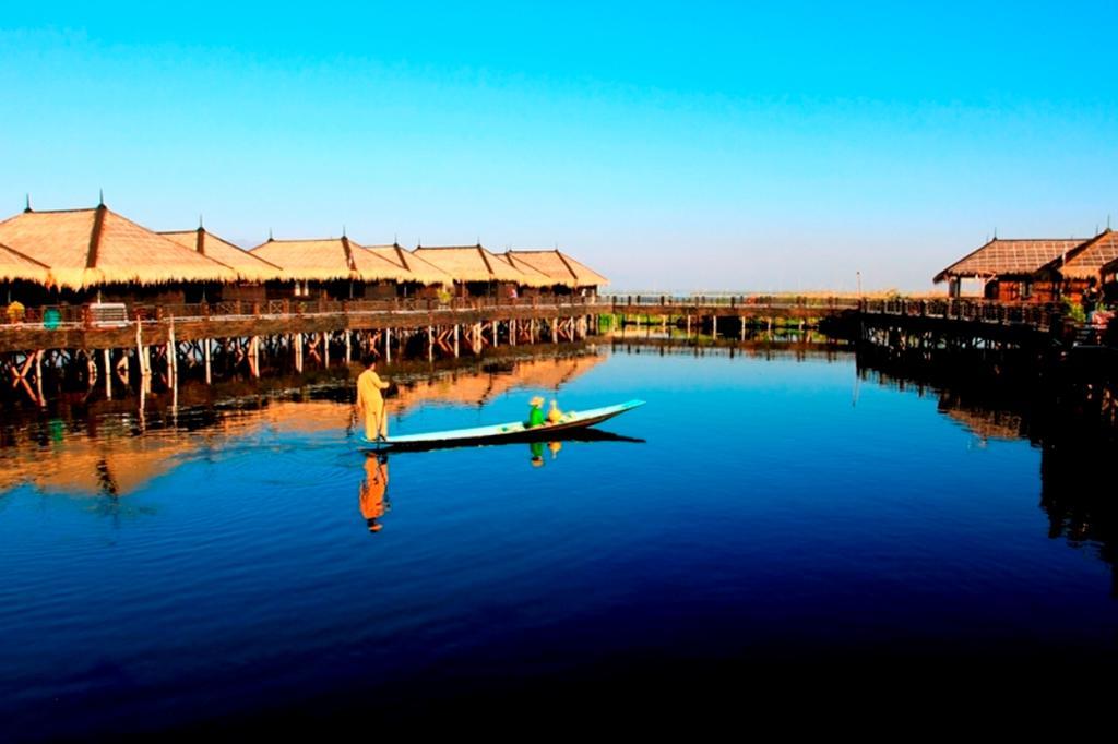 Inle Lake Sky Lake Inle Resort מראה חיצוני תמונה